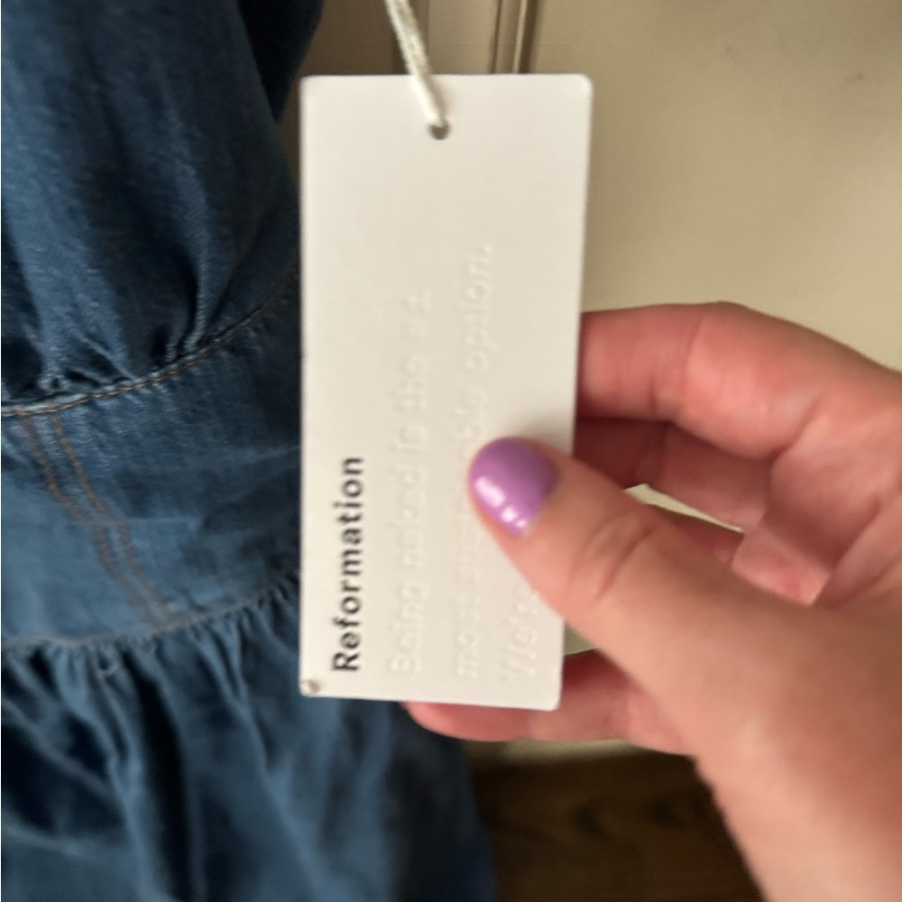 Balis Denim Midi Dress - Picture 6 of 10